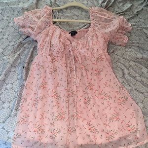 Floral maternity top